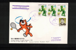 South Korea 1988 Olympic Games Seoul - Tennis Center Olympic Park - Tennis Interesting Cover - Zomer 1988: Seoel