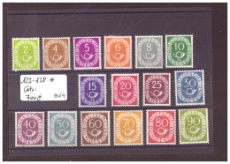 RFA  - No Michel 123-130 * ( MIT ERST FALZ - AVEC LEGERE TRACE DE CHARNIERE - POSTHORN SATZ  - COTE: 700 € - Unused Stamps