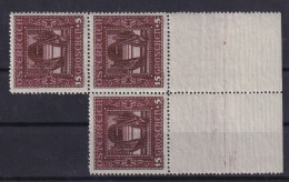 AUSTRIA 1926 - MNH - ANK 490B - Border Element Of 3 - Neufs
