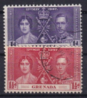 GRENADA 1937 - Canceled - Sc# 128-129 - Grenade (...-1974)