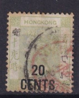 HONGKONG 1891 - Canceled - Sc# 61 - Usati