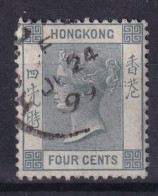 HONGKONG 1863 - Canceled - Sc# 10a - Used Stamps