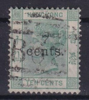 HONGKONG 1891 - Canceled - Sc# 64 - Oblitérés