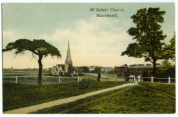 LONDON : BLACKHEATH, ALL SAINTS' CHURCH (WESTALP & CO., ENGLISH & FOREIGN LIBRARY) - Londres – Suburbios