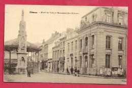 C.P. Chimay =  Hôtel De Ville Et  Monument  Des Princes - Chimay