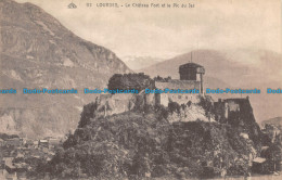 R109853 Lourdes. Le Chateau Fort Et Le Pic Du Jer. No 92. B. Hopkins - Welt