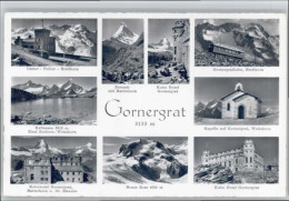 10698179 Gornergrat Zermatt Gornergrat Breithorn Kellensee Weisshorn Kulm Hotel  - Autres & Non Classés