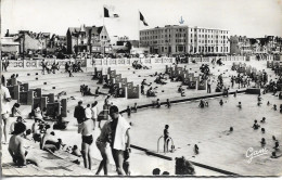 62. LE TOUQUET PARIS PLAGE. HÔTEL DE LA MER VUE DE LA PISCINE MARINE. 1958. - Le Touquet