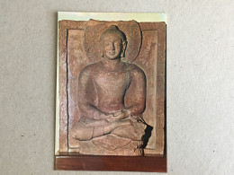 India Indie Indien - Bombay Prince Of Wales Museum Buddha In Meditation Terra Cotta From Mirpur Khas Sculpture - Indien