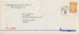 Dominican Air Mail Cover Sent To Denmark Ciudad Trujillo 18-12-1960 - Dominican Republic