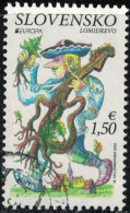 Slovaquie 2022 Used Europa Histoires Et Mythes Lomidrevo Y&T SK 850 SU - Neufs
