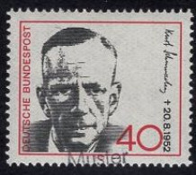 GERMANY(1972) Kurt Schumacher. MUSTER (specimen) Overprint. Scott No 1093. - Autres & Non Classés