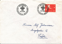 Sweden Cover SCOUT SCOUTING With Special Postmark Västeras 5-8-1958 - Brieven En Documenten