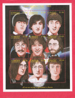 WW14520- S. VICENTE E GRANADINAS - MNH_ MÚSICA_ JOHN LENNON - Zangers