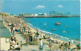 CPSM. ANGLETERRE (ESSEX). CLACTON ON SEA. PROMENADE AND WEST BEACH. ANIMATION. - Clacton On Sea