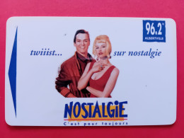 Carte Stationnement SAP Radio Nostalgie Twiiist Pas Piaf (BA40623 - Reunion