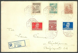 .Yugoslavia, 1946-05-01, Slovenia, Labour Day, Rare Ljubljana Commemorative Postmark - Otros & Sin Clasificación