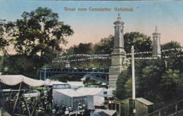 AK Bad Cannstatt - Gruss Vom Cannstatter Volksfest - Feldpost 1918 (69610) - Stuttgart