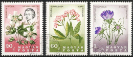 Hungary 1967 - Mi 2307/09 - YT 1880/81 ( Flowers Of The Carpathians ) - Andere & Zonder Classificatie