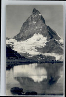 10697609 Zermatt VS Zermatt Riffelsee Matterhorn X  - Autres & Non Classés