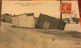 Alfortville Inondations De Janvier 1910 L'île St Pierre - Alfortville