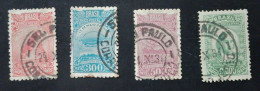 Sellos De Brasil Aéreos Usados. - Used Stamps