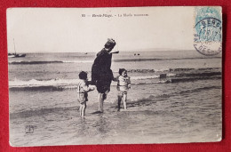 CPA -  Berck Plage - La Marée Montante - Berck