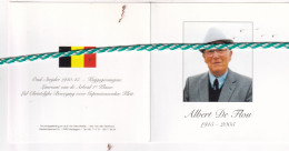 Albert De Flou-Van Den Driessche, Maldegem-Kleit 1915, Eeklo 2005. Foto - Obituary Notices