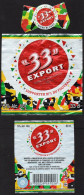 33 Export Brasseries Du Tchad N'DJAMENA Supporter N°1 Du Football Origine Bouteille De 33 Cl - Beer