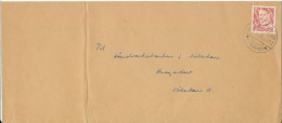 Denmark Cover Det Danske Kommando I Tyskland 28-1-1954 Sent To Denmark (the Cover Is Folded) - Cartas & Documentos