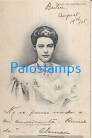 229299 ROYALTY OUR CROWN PRINCESS GERMANY CIRCULATED TO FRANCE POSTAL POSTCARD - Familles Royales