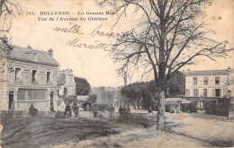 BELLEVUE - La Grande Rue - Vue De L'Avenue Du Château - Meudon