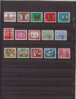 Deutschland Germany Allemagne 1962 - Complete Year Mnh** - Nuevos