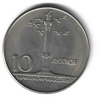 *polen 10 Zloty 1965  Km 55   Xf+ - Polen