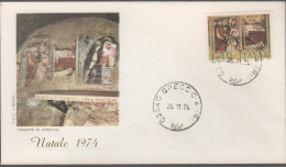 ITALIA - ITALIE - ITALY - 1974 - Natale - FDC Roma - FDC