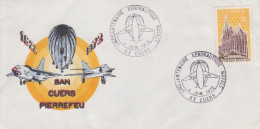 Enveloppe   FRANCE   Cinquantenaire   Aéronautique   Navale    CUERS    1972 - Militaria