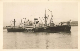 ALMEIRIN Almeirin * Carte Photo * Bateau Commerce Paquebot Cargo * Norge Norway Norvège - Comercio