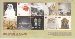 2015 New Zealand Spirit Of Anzac WWI Nurses Donkeys Miniature Sheet Of 10 MNH  @ BELOW FACE VALUE - Ungebraucht