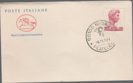 ITALIA - ITALIE - ITALY - 1974 - 1000 San Giorgio - FDC Cavallino - FDC
