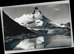10697075 Zermatt VS Zermatt Riffelsee Matterhorn *  - Autres & Non Classés