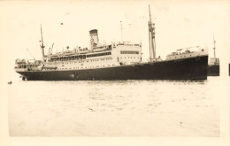 ISTANBUL * Carte Photo * Bateau Commerce Paquebot Cargo * Turquie Turkey Istanbul - Steamers