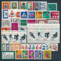 Deutschland Germany Allemagne 1971 - Complete Year Mnh** - Ongebruikt