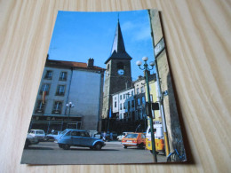 Mirecourt (88).Place Du Général Leclerc Et Le Clocher De L'église - Carte Animée. - Mirecourt