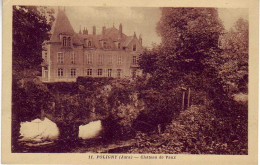 (39). Poligny. Jura. Ed Karrer Dole. 11 Chateau De Vaux - Poligny