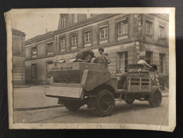 Photo Ancienne Camion Livreur De Charbon - Automobile
