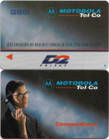 Germany - Motorola D2 ConnectCard GSM Sample (No Chip Or Dates) - GSM, Voorafbetaald & Herlaadbare Kaarten