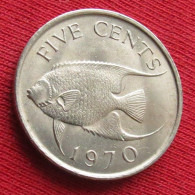 Bermuda 5 Five Cents 1970 KM# 16 Lt 1038  Bermudes Bermudas - Bermuda