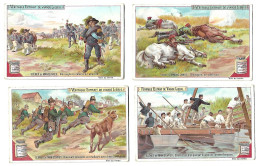 S 483 , Liebig 6 Cards, Scènes De Manoeuvres (ref B9) - Liebig