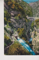 LAGO DI GARDA  TRENTO CASCATA DEL PONALE COLLA CATERATTA INFERIORE  VG  1922 - Trento