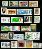 Deutschland Germany Allemagne 1980 - Complete Year Mnh** - Unused Stamps